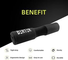 img 3 attached to BERTER Barbell Squat Pad: Neck & Shoulder Protection For Standard And Olympic Bars!