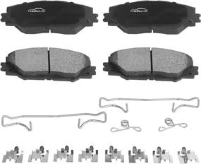 img 4 attached to Brake Pad CHEINAUTO STP0974 Ceramic