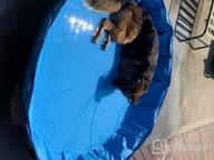 img 1 attached to Alvantor Foldable Portable Dog Bathing Tub- Perfect For Indoor And Outdoor Use review by Tim Rios