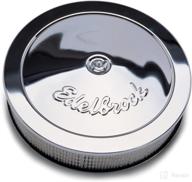 edelbrock 1221 air cleaner with signature series design logo