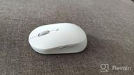 img 1 attached to Wireless compact mouse Xiaomi Mi Dual Mode Wireless Mouse Silent Edition, white review by Aneta Patryk (Anetka ᠌