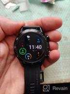 img 1 attached to HUAWEI Watch GT 2 (42mm) - AMOLED Display, 1 🕰️ Week Battery, GPS, Heart Rate Monitor, Night Black (International Model, No Warranty) review by Ghazanfar Ali ᠌