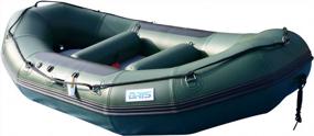 img 1 attached to 1.2Mm 9.8Ft White Water River Raft Надувная лодка с плавающей трубкой от BRIS