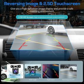img 2 attached to Автомобильная стереосистема Android для Honda Civic 2006-2011 Поддержка беспроводной сети Carplay Android Auto с 10,1-дюймовым емкостным сенсорным экраном WiFi GPS-навигация Резервная камера Мультимедийный плеер Головное устройство 2 + 32G