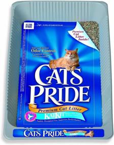 img 1 attached to Cat's Pride Disposable Litter Pan - All-In-One Pan and Litter Solution for Cats