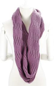 img 3 attached to 🧣 Marte Joven Infinity Fashion Women's Accessories - Knitted Scarves & Wraps