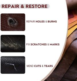 img 1 attached to 🛠️ Repair and Restore Your Leather Items with NADAMOO Leather Repair Kit - Ultimate DIY Solution for Couches, Furniture, Car Seats, and More!