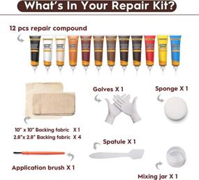 img 3 attached to 🛠️ Repair and Restore Your Leather Items with NADAMOO Leather Repair Kit - Ultimate DIY Solution for Couches, Furniture, Car Seats, and More!