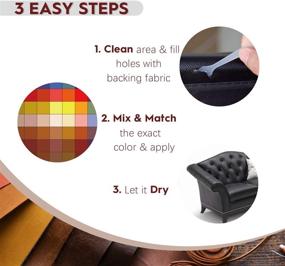 img 2 attached to 🛠️ Repair and Restore Your Leather Items with NADAMOO Leather Repair Kit - Ultimate DIY Solution for Couches, Furniture, Car Seats, and More!