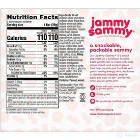 img 3 attached to 🍓 Plum Organics Jammy Sammy Sandwich Bars: Variety Pack for Kids and Toddlers, 6 Count - Organic Snack