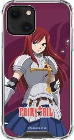 img 4 attached to Officially Licensed Crunchyroll Erza Scarlet Clear Phone Case For IPhone 14 Plus By Skinit - Boost Your Style And Protection!