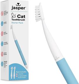 img 4 attached to 🐱 Keep Your Feline Friend's Teeth Clean and Breath Fresh with Jasper Cat Toothbrush – A Must-Have Pet Dental Care Tool!