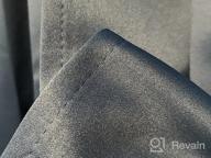 картинка 1 прикреплена к отзыву «Одеяло-затемнитель Deconovo для спальни — для крепления к петлям или шторным карнизам, термошторы, бирюзовый, 132х213 см, 2 панели» от Kevin Parker