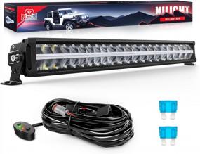 img 4 attached to 240W 24800LM Nilight 30 Inch LED Light Bar - 5 Years Warranty - Perfect For Pickup Trucks, SUVs, ATVs & Boats!