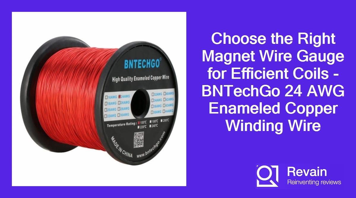 Article Choose the Right Magnet Wire Gauge for Efficient Coils - BNTechGo 24 AWG Enameled Copper Winding Wire