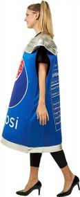 img 2 attached to One-Size-Fits-All Beverage Can Halloween Costume For Women And Men - Slip-On Design