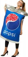 one-size-fits-all beverage can halloween costume for women and men - slip-on design logo