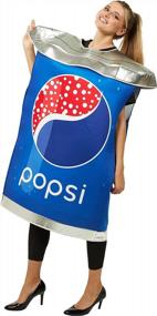 img 4 attached to One-Size-Fits-All Beverage Can Halloween Costume For Women And Men - Slip-On Design