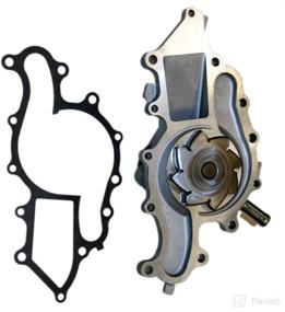 img 3 attached to 🚰 GMB 125-1850 OE Replacement Water Pump - Top-notch Quality with Included Gasket