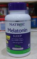 img 1 attached to Melatonin Fast Dissolve tabs, 10 mg, 60 pcs, 1 pack, citrus review by Stanislaw Biedka ᠌