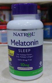 img 7 attached to Melatonin Fast Dissolve tabs, 10 mg, 60 pcs, 1 pack, citrus