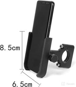 img 2 attached to Motorcycle Handlebar Rear View Smartphones Accessories Car Electronics & Accessories