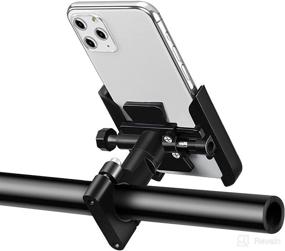 img 4 attached to Motorcycle Handlebar Rear View Smartphones Accessories Car Electronics & Accessories