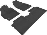 black 3d maxpider kagu floor mats for 2010-2011 toyota prius - 1st &amp; 2nd row (l1ty04001509) логотип