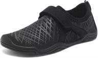 fantiny lightweight comfort athletic dksx black 36 boys' shoes : outdoor логотип