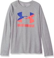 under armour sleeve heather x small girls' clothing : active логотип