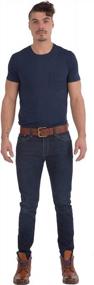 img 2 attached to Genuine Leather Gary Majdell Sport Men's Accessories for Belts