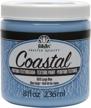 coastal texture paint by folkart in largo blue (8 oz) - range of colors available logo