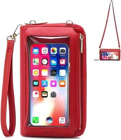 img 4 attached to Wallet Canvas Crossbody Shoulder Girlsl Women's Handbags & Wallets ~ Shoulder Bags