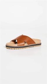 img 3 attached to Crisscross Lug Sandals For Women By Madewell - The Patty Style