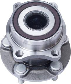 img 3 attached to High-Quality Rear Wheel Hub and Bearing Assembly for Scion FR-S, Subaru BRZ, Forester, Legacy, Outback, Impreza - AUQDD 512401 x2 (Pair) [5 Lug Hub]