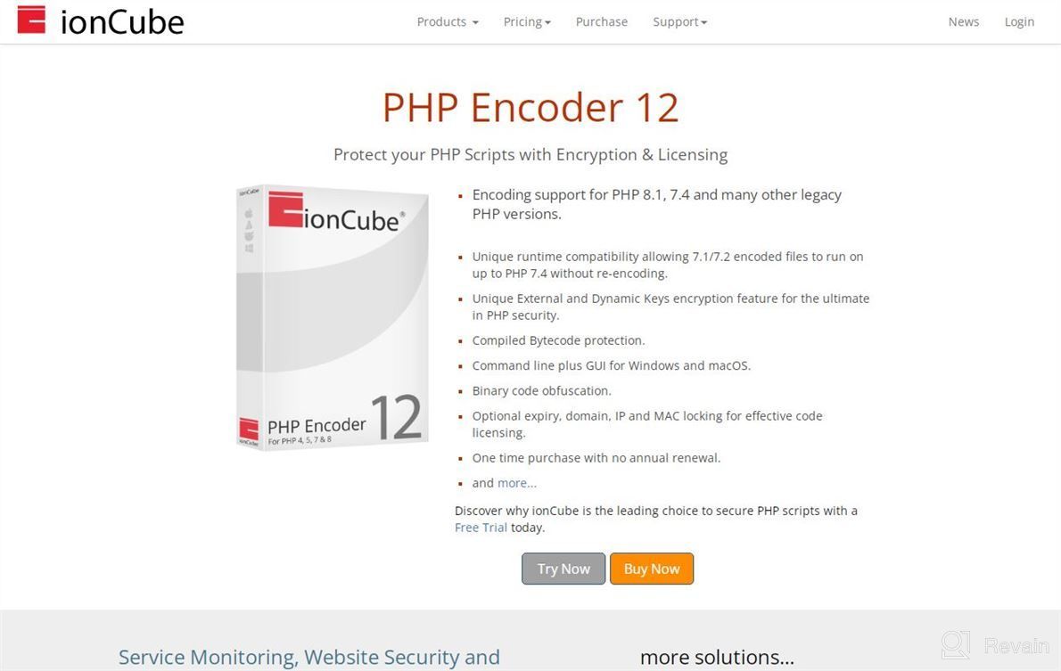 img 1 attached to ionCube PHP Encoder review by Patrick Hamilton