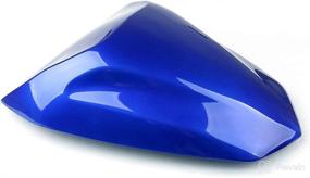 img 3 attached to Rear Passenger Pillion Seat Cowl Cover Fairing For Kawasaki Ninja 650(ER-6F ER-6N) 2012-2016 And For Kawasaki Ninja 400 2014-2016 (Blue)