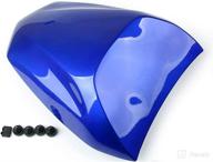 rear passenger pillion seat cowl cover fairing for kawasaki ninja 650(er-6f er-6n) 2012-2016 and for kawasaki ninja 400 2014-2016 (blue) logo