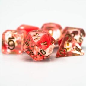 img 2 attached to Roll In Style With UDIXI Polyhedral Skull Dice Set For RPG, MTG, And Board Games