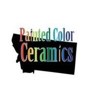 painted color ceramics logo