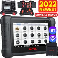 🔧 autel maxipro mp808bt professional diagnostic scan tool - 2-year updates, ecu coding to unlock hidden functions - 30+ services &amp; bi-directional - 2022 wireless version of mp808 ms906 with $150 adaptors - ckp relearn logo