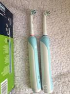 img 1 attached to Oral-B Pro 570 CrossAction, white-blue review by Ar Bl Srivastava ᠌