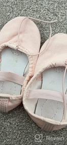 img 6 attached to STELLE Canvas Ballet Slipper Toddler Girls' Shoes and Athletic: The Perfect Blend of Style and Comfort