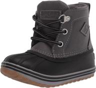 sperry top sider bowline boot black boys' shoes ~ outdoor logo