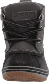 img 3 attached to Sperry Top Sider Bowline Boot Black Boys' Shoes ~ Outdoor