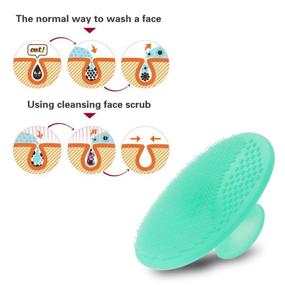 img 1 attached to Deep-Cleansing Scrubbies: 🧼 Effective Exfoliator for Blackhead Removal