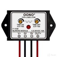 high current blinking flasher module: dc 4.5-30v, 10amp logo