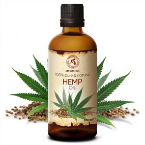 img 3 attached to Pure & Cold-Pressed AROMATIKA Hemp Oil For Skin & Hair Care - 3.4 Fl Oz - Unrefined & Natural - Ideal Carrier Oil For Essential Oils - Limited Time Offer!