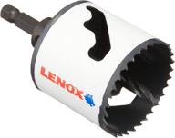 🔪 enhanced cutting efficiency with lenox tools bi metal arbored technology hole saws & accessories logo