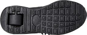 img 1 attached to Heelys Piper Tennis Girls' Shoes in Black Heathered for Athletics